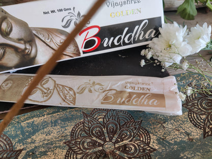 Golden Buddha Räucherstäbchen – Der Duft innerer Ruhe und Achtsamkeit