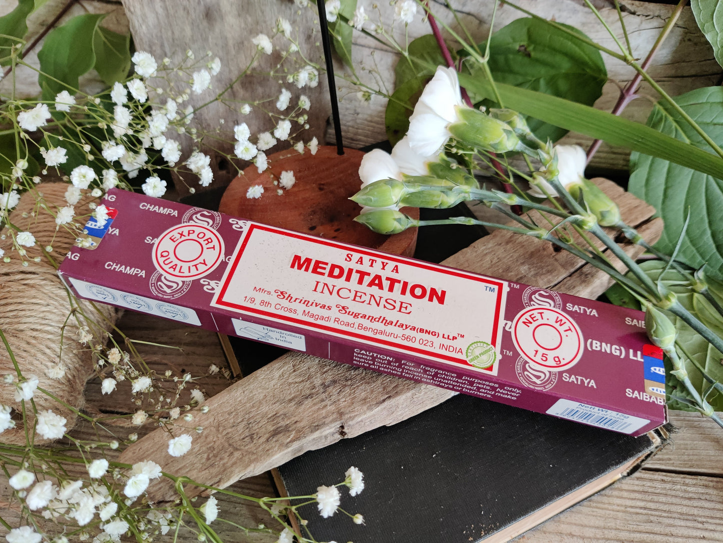 Satya Räucherstäbchen: Meditation  – Der Duft der stillen Achtsamkeit