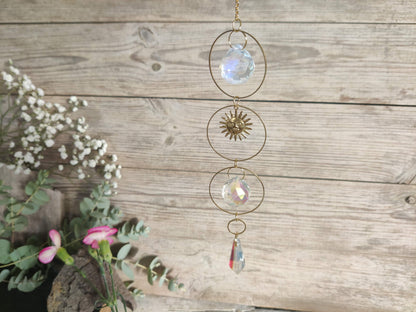 Verschiedene Sonnenfänger – eine süsse Fensterdeko