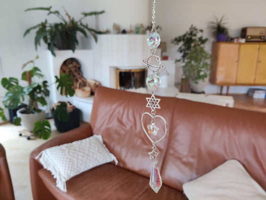 Sonnenfänger „Herz des Universums“ – Sterne & Planeten