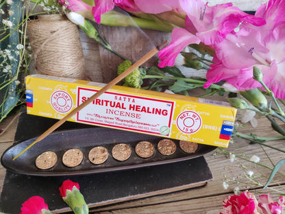 Satya Räucherstäbchen: Spiritual Healing  – Der Duft der inneren Heilung