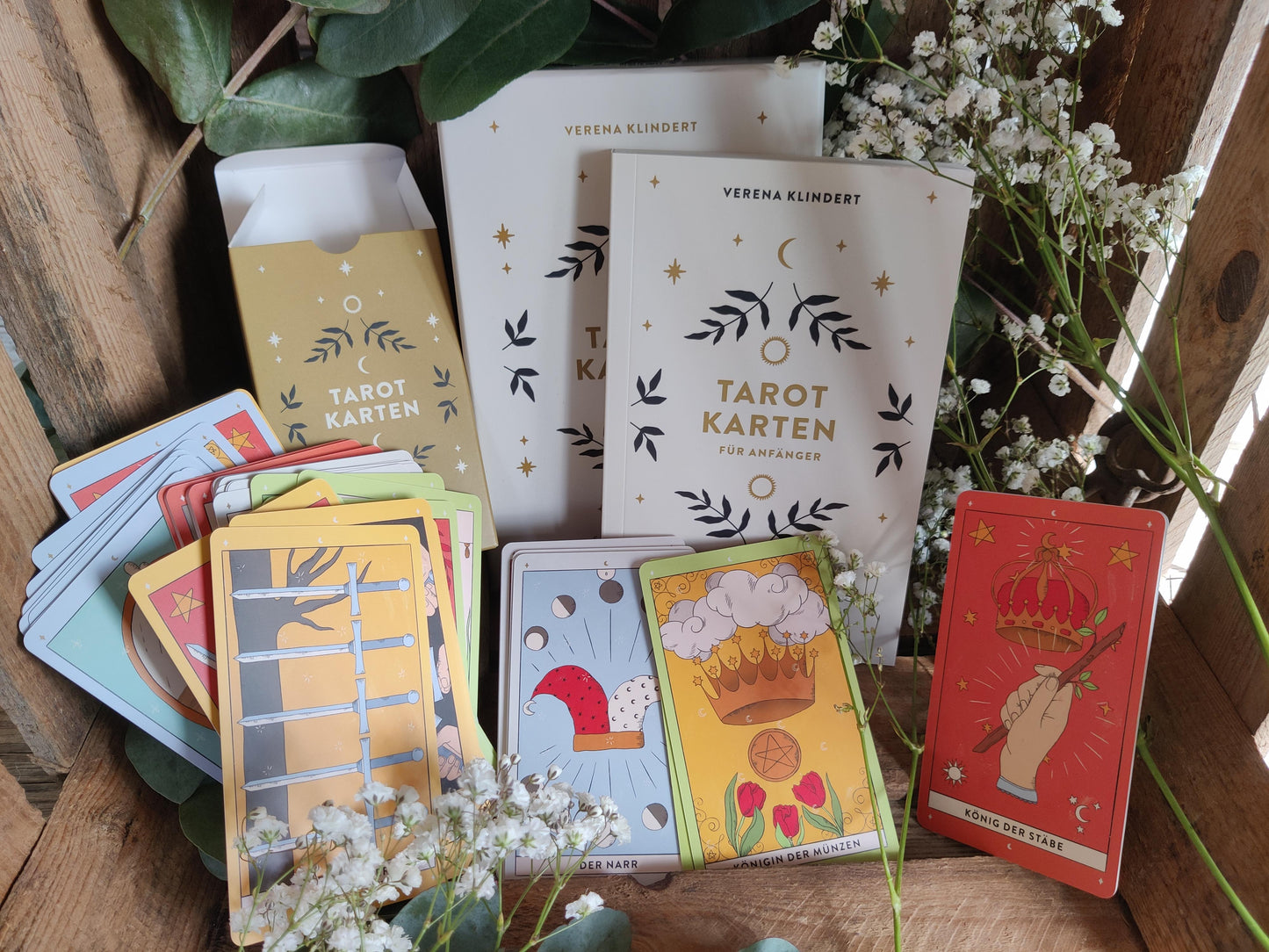 Tarot-Set für Anfänger – Karten & Anleitungsbuch