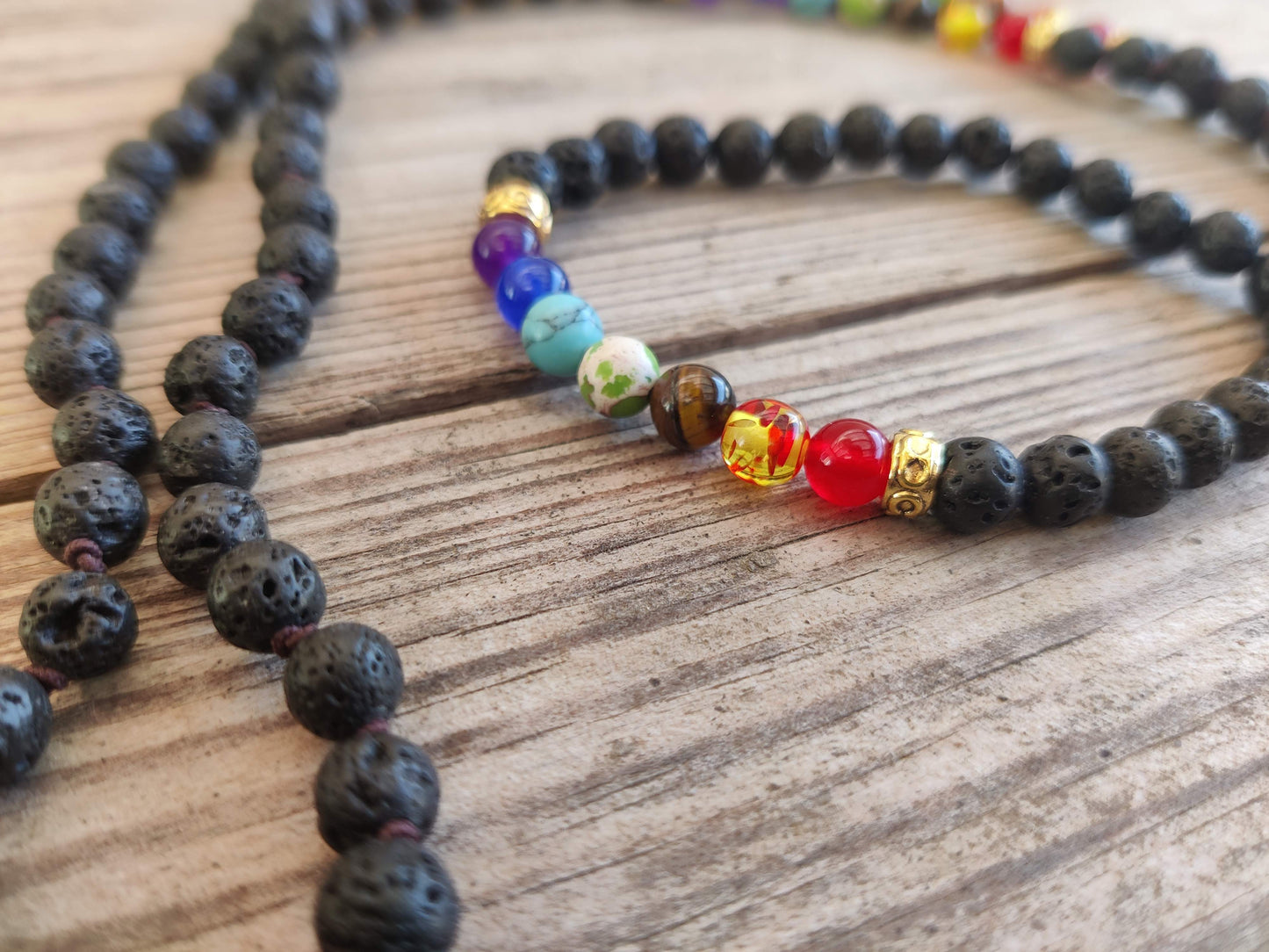 Chakra Kette und Armband